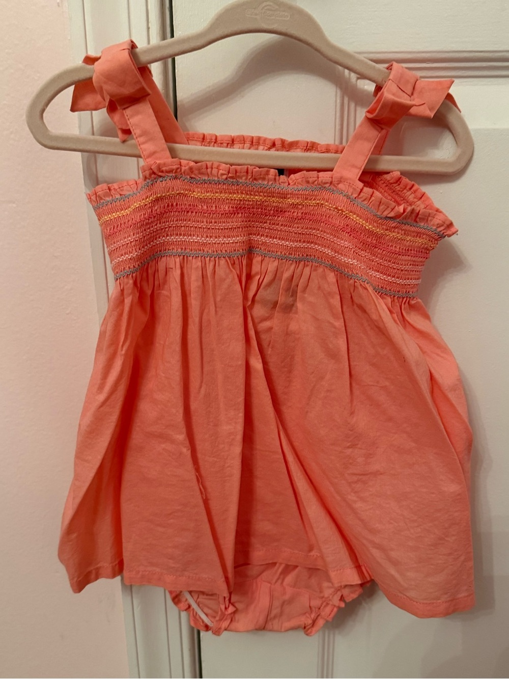 NWT Janie and Jack baby girl dress set. Size 18-24 months